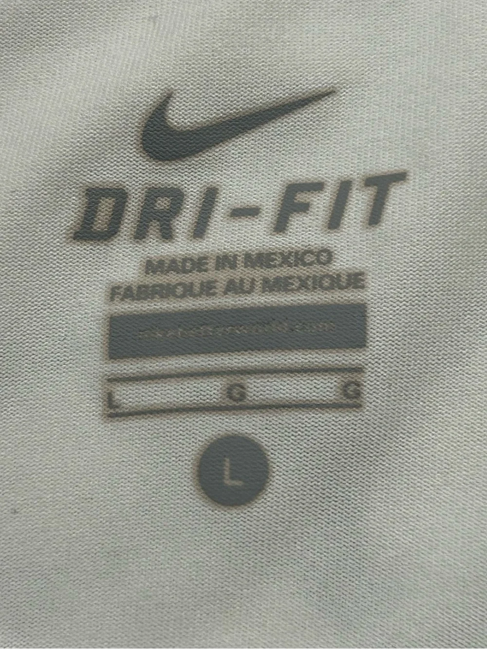 Youth Large Nike Dri-FIT Baseball T-shirt